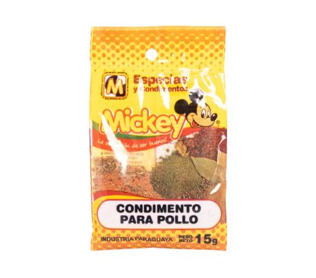 COND. P/POLLO MICKEY 15GR (10)