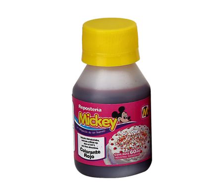 COLORANTE ROJO MICKEY 60CC (6)