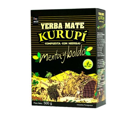 YERBA COMPUESTA KURUPI 500 GR. CAJA