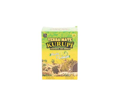 YERBA MATE KURUPI MENTA LIMON 250G (24)