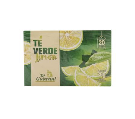 TE VERDE Y LIMON GUARANI 20 SAQUITOS