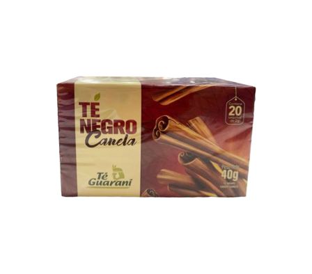 TE GUARANI NEGRO C/ CANELA 20 SAQ.(12)