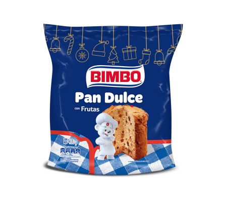 PAN DULCE BIMBO PREMIUN FRUTA X 400GR/BOLSA (16)