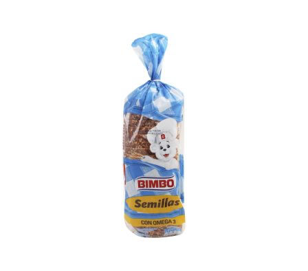 PAN P/SANDWICH BIMBO C/SEMILLAS X 650GR (8)