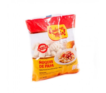ÑOQUIS DE PAPA QUIERO MAS X 500GR