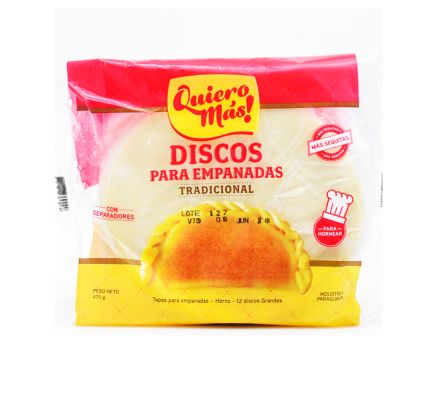 DISCO QUIERO MAS HORNO X 12UN