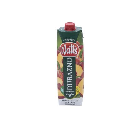 JUGO TETRA WATTS DURAZNO X 1LT (6)