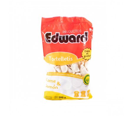 TORTELLETIS EDWARD CARNE Y JAMON 500GR PAQ
