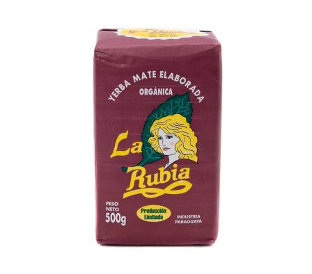 YERBA ORGANICA LA RUBIA 500 GR.