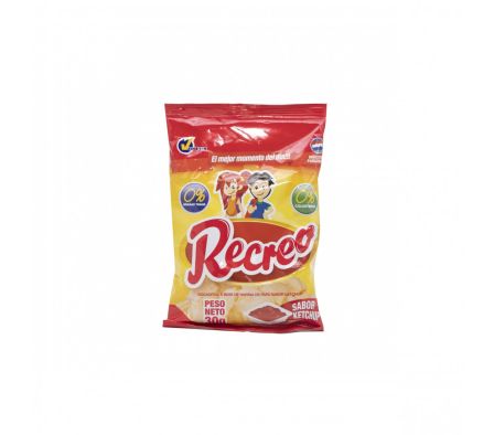PAPAS FRITAS RECREO KETCHUP X 30GR (15)