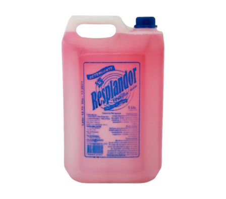 DETERGENTE RESPLANDOR FRUTILLA 5 LTS.