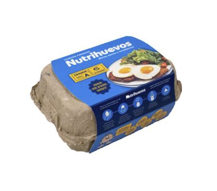 HUEVOS NUTRIHUEVOS 6 UN.