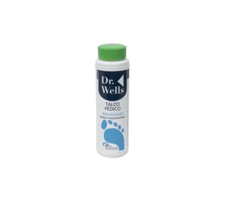 TALCO PEDICO DR. WELLS MENTOLADO X 80GR (6)
