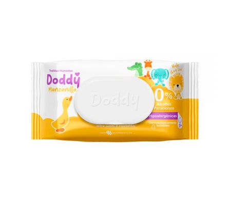 TOALLITA HUMEDA DODDY CON MANZANILLA X 100UND (12)