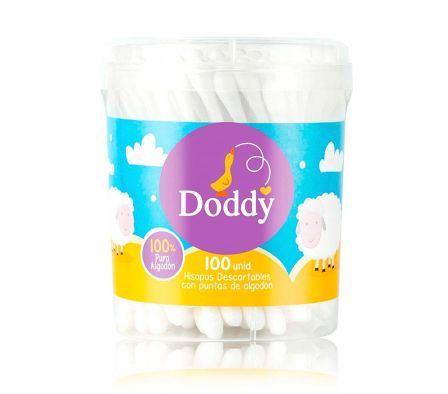 HISOPOS DODDY X 100 UNDS. POTE (24)