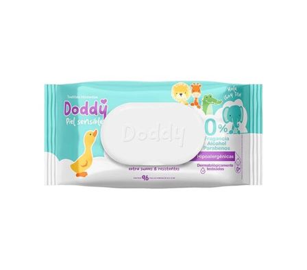 TOALLITA HUMEDA DODDY PREMIUN S/FRAGANCIA 100UN