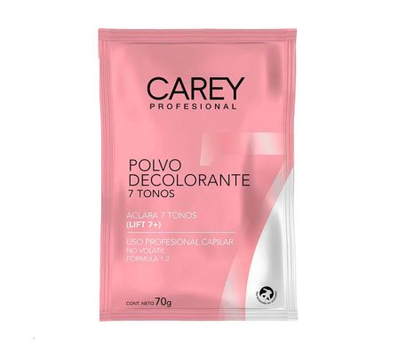 CAREY POLVO DECOLORANTE 7 TONOS SACH X70GR