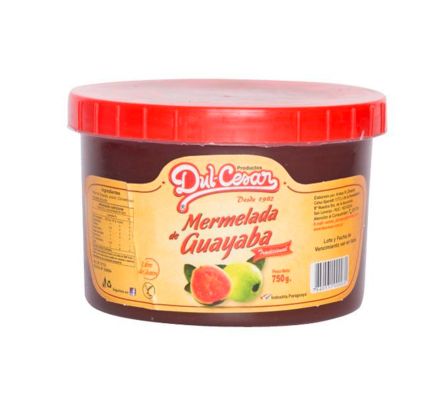 MERMELADA DE GUAYABA DUL-CESAR 750 GR.