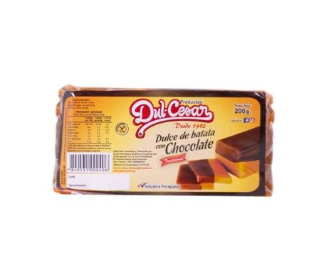 DULCE DE BATATA CON CHOCOLATE DUL-CESAR 200 GR.