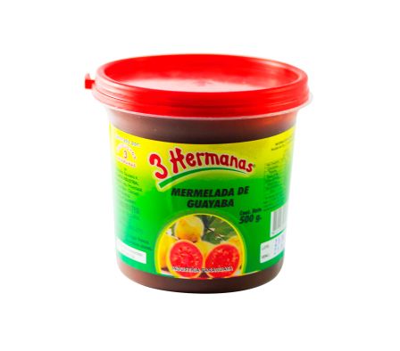 MERMELADA DE GUAYABA 3 HERMANAS 500GR (24)
