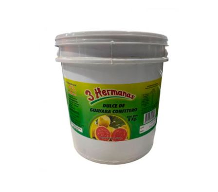 DULCE DE GUAYABA 3 HERMANAS 5 KG.