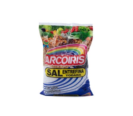 SAL ENTREFINA ARCO IRIS 1 KG.