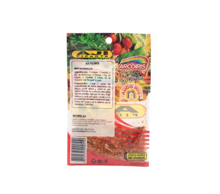 AJI MOLIDO ARCOIRIS 15 GRS.