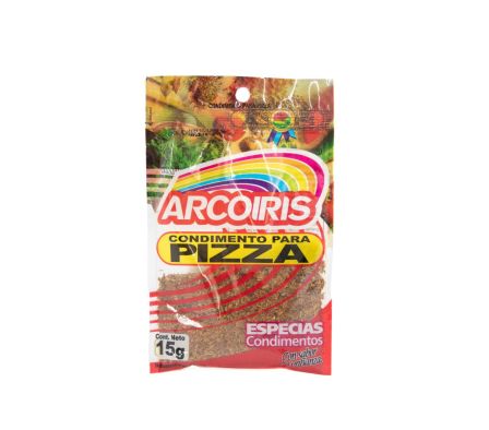 CONDIMENTO P/PIZZA ARCOIRIS 15 GRS.