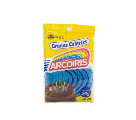 GRANAS CELESTE ARCOIRIS 50 GRS.