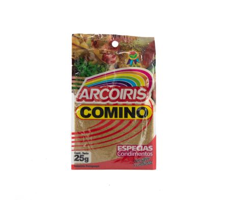 COMINO MOLIDO ARCOIRIS 25 GRS.
