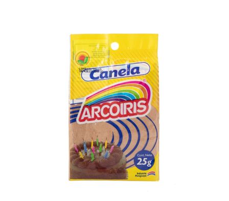 CANELA ARCOIRIS 25 GRS.
