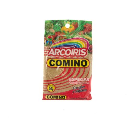 COMINO MOLIDO ARCOIRIS 50 GRS.