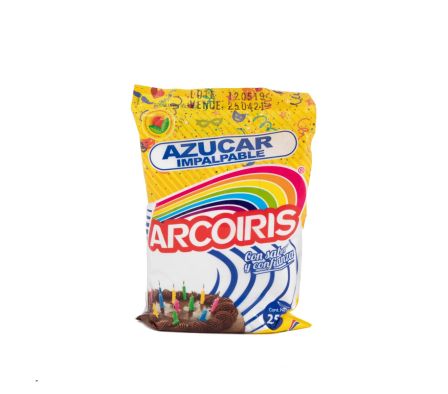 AZUCAR IMPALPABLE ARCOIRIS 250 GRS.