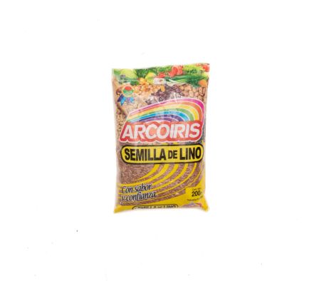 SEMILLA DE LINO ARCOIRIS 200GR.