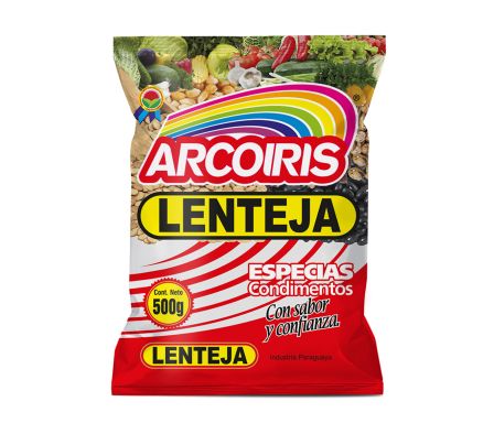 LENTEJA ARCO IRIS 500GR (12)