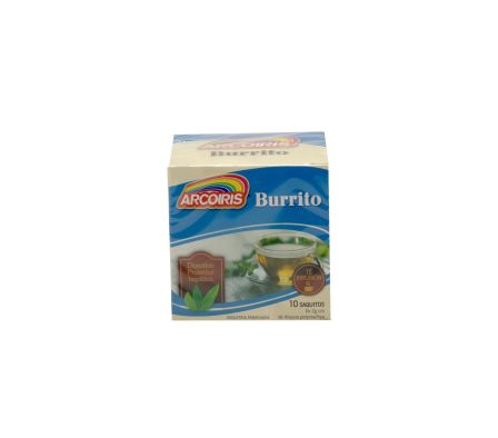 TÉ DE BURRITO ARCO IRIS CAJA 10X2G (24)