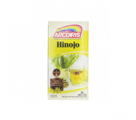 TE DE HINOJO ARCOIRIS X 20 SAQ. (24)