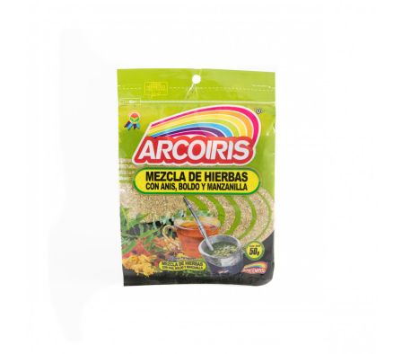 MEZCLA DE HIERBAS ARCOIRIS (ANIS-BOL-MANZ) 50G (10)