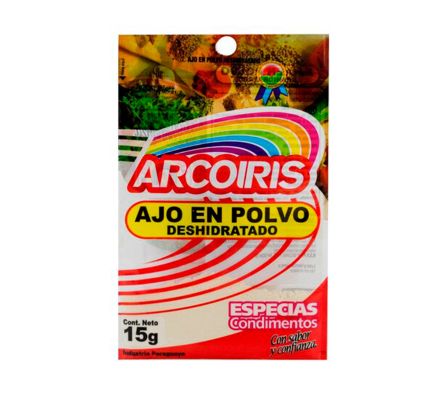 AJO EN POLVO ARCO IRIS X 25 GR (20)