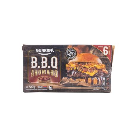 HAMBURGUESA B.B.Q. GUARANI AH. X 6UN (8)