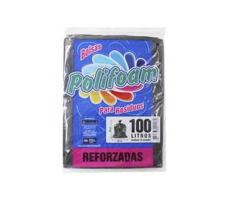 BOLSAS REFORZADAS DE 100 LTS POLIFOAM