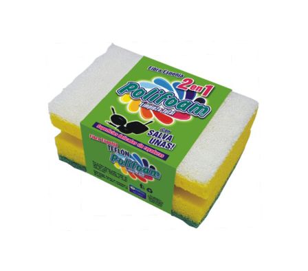 ESPONJA POLIFOAM SALVA UÑAS 2 EN 1 (60)