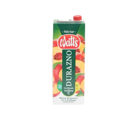 JUGO NECTAR WATT´S DURAZNO TETRA 1,5 ML (6)