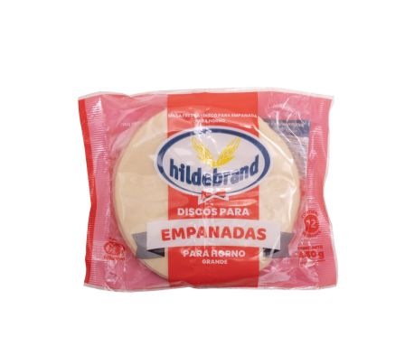 DISCOS P/ EMPANADAS HILDEBRAND GRANDE 440G HORNO (20)