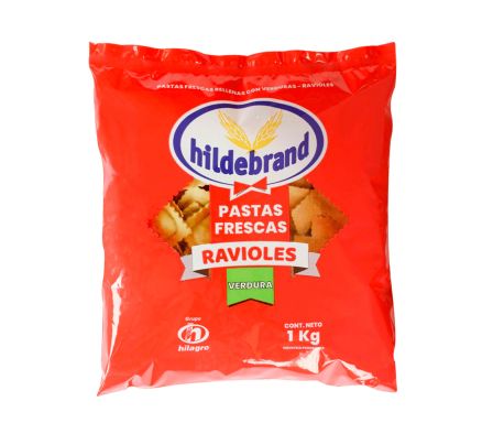 RAVIOLES HILDEBRAND RELLENAS C/CARNE X 1KG