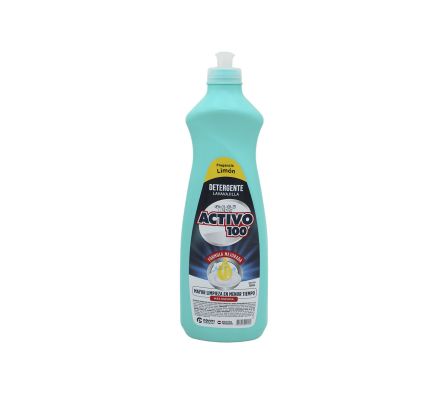 DETERGENTE ACTIVO 100 LIMON X 750ML (16)