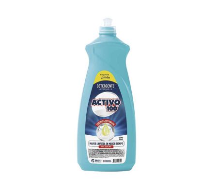 DETERGENTE ACTIVO 100 LIMON X 950ML (12)