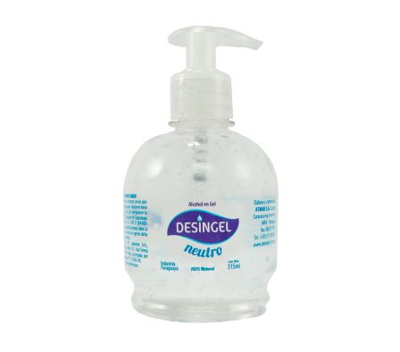 ALCOHOL EN GEL DESINGEL 315ML NEUTRO