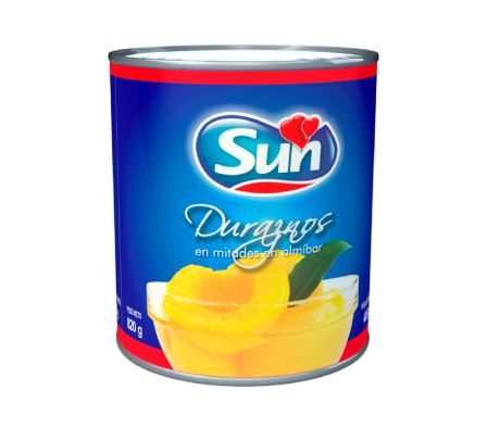 DURAZNO EN LATA SUN 820 GRS.