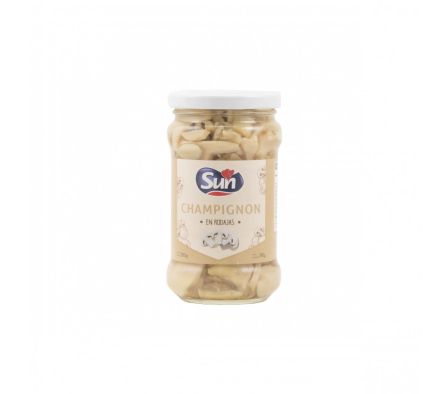 CHAMPIÑON SUN E/RODAJAS 110GR (12) FRASCO